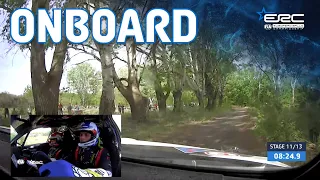 FULL ONBOARD - SS11 Franceschi/Malfoy | ERC V-Híd Rally Hungary 2024