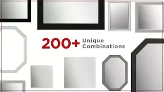 Delta Mirrors - Custom Reflections / 200+ Unique Combinations