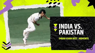 IMRAN KHAN AGAINST INDIA IN INDIA VS PAKISTAN SERIES 1982-83