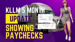 KLLM 5 Month Update | Paychecks, Mileage + More