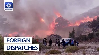 Thousands Flee Wild Fire In Greece, Heatwave Persist In Europe + More | Foreign Dispatches