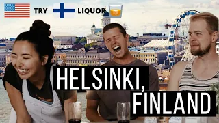 Americans Try FINNISH LIQUORS