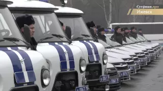 Сельские участковые Удмуртии и полицейские Ижевска получили новые автомобили