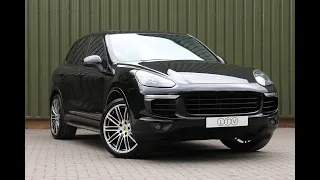Porsche Cayenne 4.2 TD V8 S Platinum Edition Tiptronic S - £12,000 of options inc panoramic roof