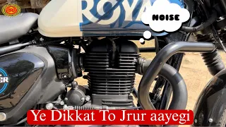 Hunter Noise Problem Fix ! || HR26 RIDER || #royalenfield #hunter350 #problem