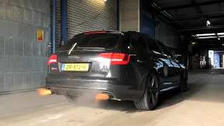 40x Audi RS6 Tunnelrun | RS6 Meeting | LOUD Accelerations, Launch Control, Revs | RS6 C5, C6, C7, C8