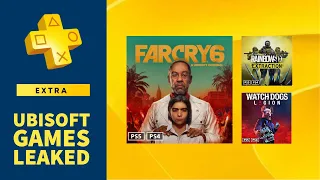 PS Plus Extra Leaked (More Ubisoft Games) - February 2023