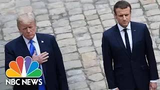 Watch Live: Donald Trump, Emmanuel Macron Hold Joint News Conference in Paris