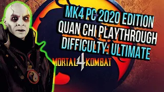 New Mortal Kombat 4 PC 2020 GOG Edition | Quan Chi Playthrough (Master II) #freemk4