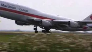 KLM PH-BUK & MARTINAIR Cargo PH-BUH Boeing 747-300