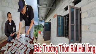 #137:Bàn Giao Tiền Làm Nhà Cho Gia Đình Bác Trưởng Thôn Uy Tín Nhất Hoang Mạc Đá.Mí Tủa VLOG