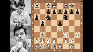 2021 World Chess Championship Game 1 - Nepomniachtchi vs Carlsen