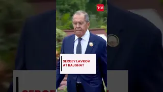 Watch: Russian Foreign Minister Sergey Lavrov pays homage to Mahatma Gandhi at Rajghat | G20 Summit