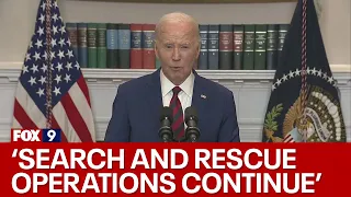 President Biden speaks about Baltimore bridge collapse