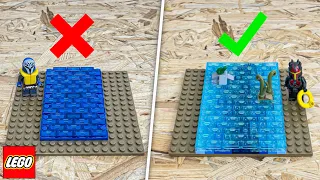 Wasser Tutorial || Wie baut man realistisches Wasser aus Lego? || How to build realistic Lego Water.