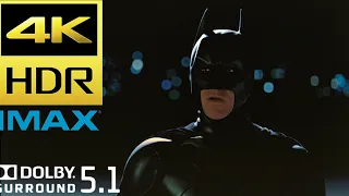 Batman Returns to Gotham Scene in IMAX | The Dark Knight Rises (2012) Movie Clip 4K HDR