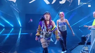 IYO SKY Entrance With Dakota Kai - RAW: January 16, 2023