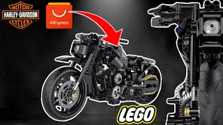 Harley Davidson 1290 de Lego do AliExpress #automobile #lego #aliexpress #building #harleydavidson