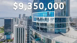 INCREDIBLE Downtown Miami DUPLEX PENTHOUSE in Paramount Miami WORLD CENTER!