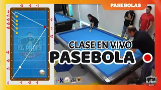 ⭕️ Pase Bola Bandas Largas | Clase de Billar | Sistema Arguello