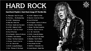 Hard Rock Playlist | Best Hard Rock Songs Of 70s 80s and 90s