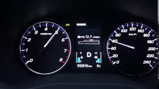 Mitsubishi Outlander 3.0 Sport разгон 0-100км/ч дождь,мокрый асфальт