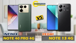 PHONE COMPARISON | INFINIX NOTE 40 PRO 4G VS REDMI NOTE 13 PRO 4G