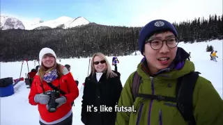 Canada, Part 3.Lake Louise, a Romantic Winter Lake / 영어로 하는 세계테마기행