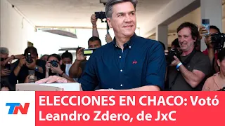 ELECCIONES EN CHACO I Votó Leandro Zdero, el candidato de JxC: “Demasiados años de mentira”