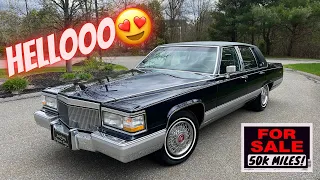 OMG! 1992 Cadillac Brougham D’Elegance 5.7 Liter 50k MILES for SALE Specialty Motor Cars