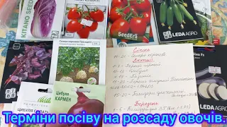 Кращі терміни ПОСІВУ РОЗСАДИ🍅🥒🌶перцю,помідорів,баклажанів##термінипосівурозсади#розсадаовочів#овочі