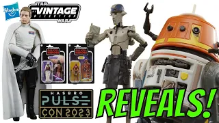 Hasbro Pulse Con 2023 Star Wars The Vintage Collection Reveals