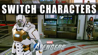 Marvel's Avengers how to switch characters - Change characters