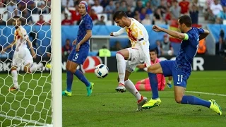 ALL GOALS - Croatia vs Spain (2-1) 22/06/2016 EUFA EURO 2016 (HD)