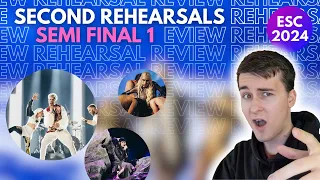 EUROVISION 2024: REHEARSAL 2 REACTIONS: SEMI FINAL 1