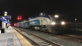 Trains in Oceanside/Carlsbad!!! Feat. Coaster F59PHI #3002, Metrolink F59PHR #856 and more!!!