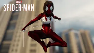 Spider-Man PC - Ultimate Spider-Woman MOD Free Roam Gameplay!