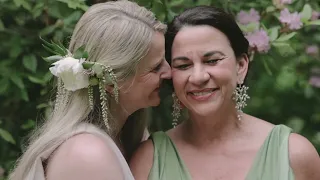 Amy & Kiki: A Love Story Captured - Cinematic Wedding At Lake Eden Events, Black Mountain NC