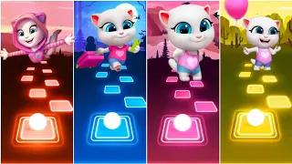 Talking Angela ❣️❣️❣️| Tiles Hop EDM Rush