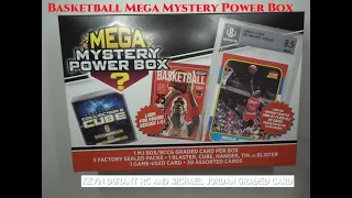 $100 Basketball MEGA MYSTERY POWER BOX - Kevin Durant RC Graded Michael Jordan card - Great Value!