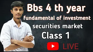 Bbs 4 th year investment Security market old is gold problem solved class 1