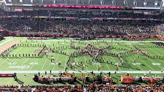 UT POTS Marching Band 2024 "Circle Drill" (UT vs UI)