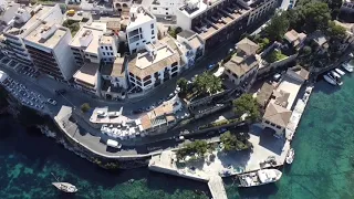 Walking Around CALA FIGUERA With My DRONE. Mallorca.