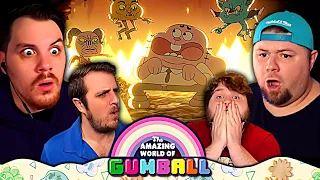 Gumball Season 4 Episode 1, 2, 3 & 4 Group REACTION