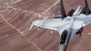 Jet russi sfiorano droni americani nei cieli della Siria: il video
