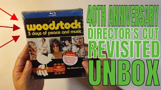 Woodstock 40th Anniversary DIRECTORS CUT REVISITED Blu-ray UNBOXING