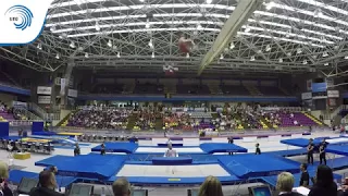 Dmitri USHAKOV & Nikita FEDORENKO (RUS) - 2016 Trampoline Synchro Europeans, final