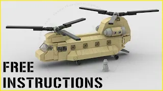 LEGO TUTORIAL | CH-47 Chinook - 1/100