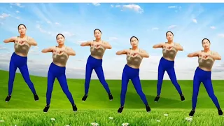 exercise efficient daily routine, twist waist, slim waist, side fat, arms fat/lovely dance fit