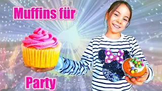 Cupcakes Backen für Übernachtungsparty | Mein Geburtstag | Clarielle